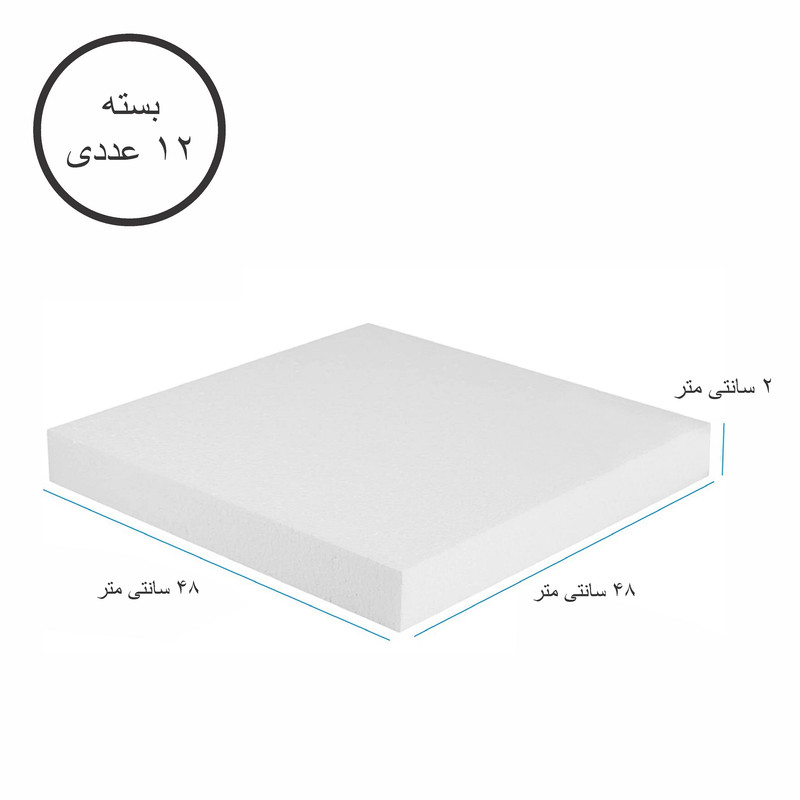 یونولیت بسته بندی مدل ضربه گیر بسته 12 عددی