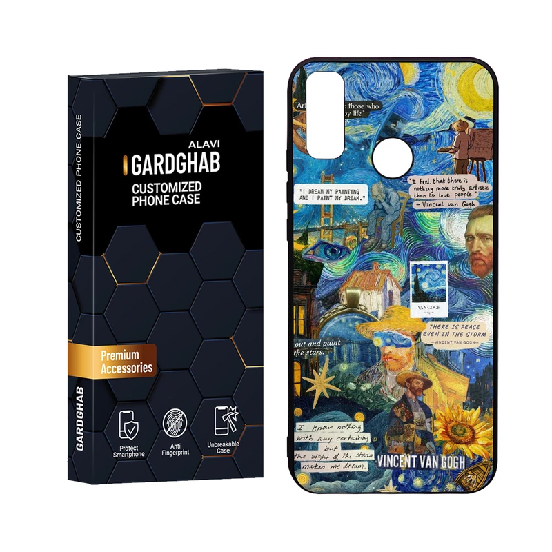 کاور گارد قاب علوی مدل Glass مناسب برای گوشی موبایل هوآوی Y8s