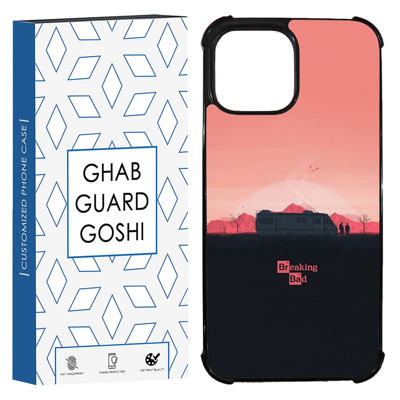 کاور قاب گارد گوشی طرح بریکینگ بد کد TPU-143 مناسب برای گوشی موبایل اپل Iphone 13 / 14