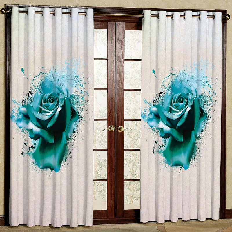 پرده مدل مخمل پانچی کد 1022 سایز 140x200 سانتی متر