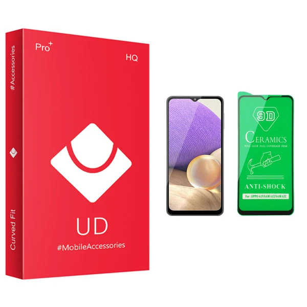 محافظ صفحه نمایش سرامیکی یو دی مدل +PRO مناسب برای گوشی موبایل سامسونگ Galaxy A32