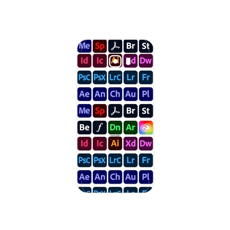 برچسب پوششی ماهوت مدل Adobe مناسب برای گوشی موبایل سامسونگ Galaxy C7 Pro