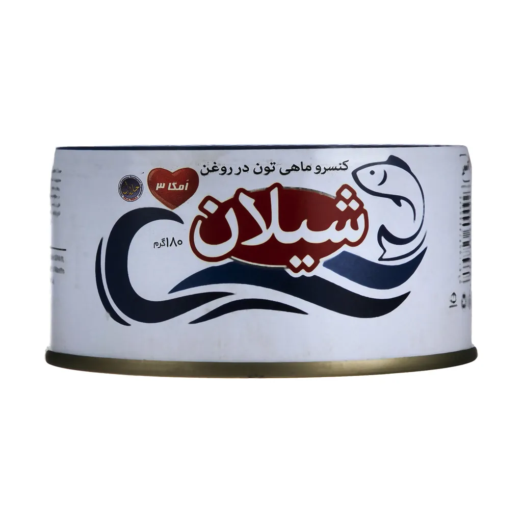 کنسرو ماهی تن در روغن شیلان - 180 گرم