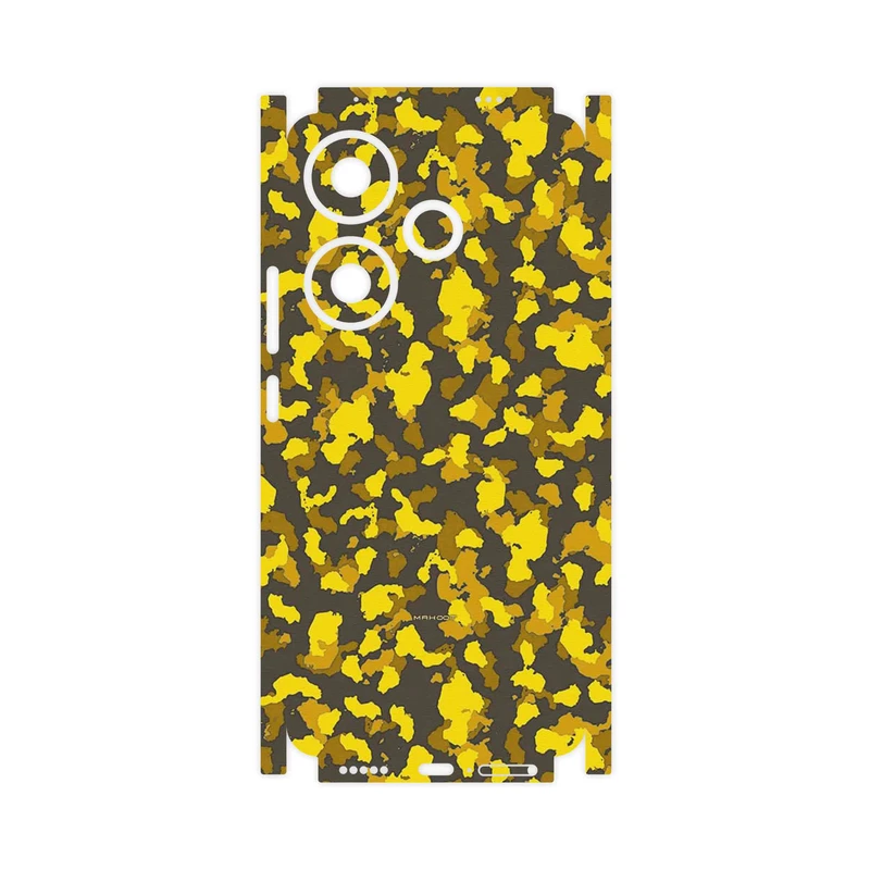 برچسب پوششی ماهوت مدل Yellow Infantry Army-FullSkin مناسب برای گوشی موبایل شیائومی Poco F6