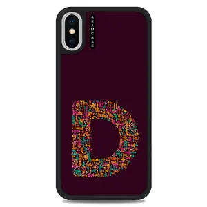 AKAM AMC-WAX-ALPHADOODLEBET-4 Cover For Apple iPhone X/Xs