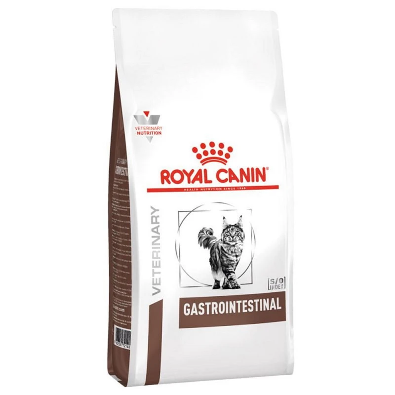 غذای خشک درمانی گربه رویال کنین مدل گاسترول GASTROIESTINAL کد 2288  وزن 400 گرم