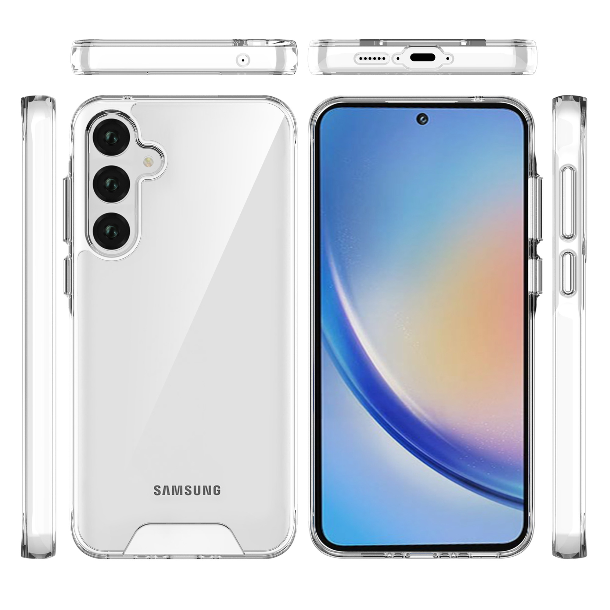 کاور سامورایی مدل Space مناسب برای گوشی موبایل سامسونگ Galaxy A35 / A35 5G