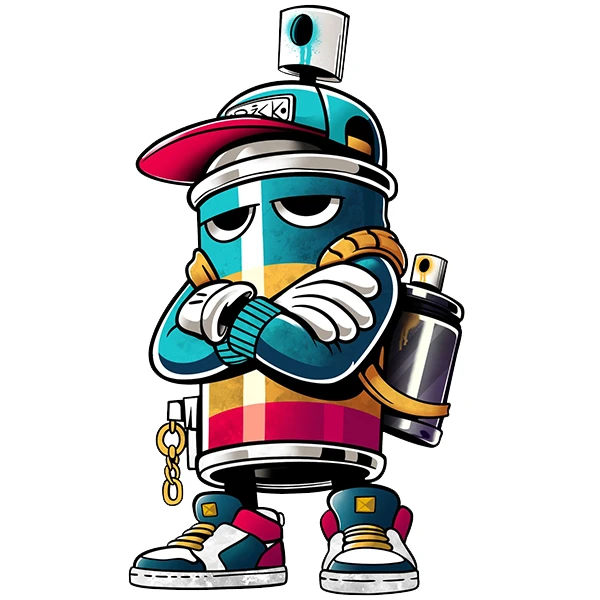   استیکر پارچه و لباس پاد آفرین طرح کارتونی کد 3496