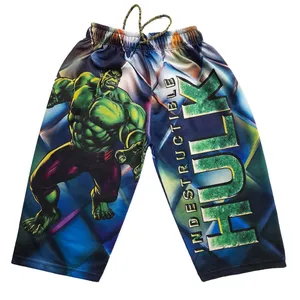 شلوارک پسرانه طرح هالک کد Sp 03