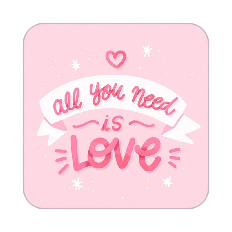 زیر لیوانی کاکتی طرح عاشقانه مدل mp41094