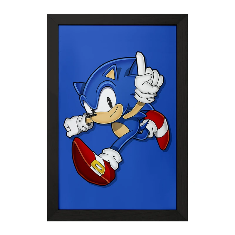 تابلو خندالو مدل سونیک (Sonic) کد 37017