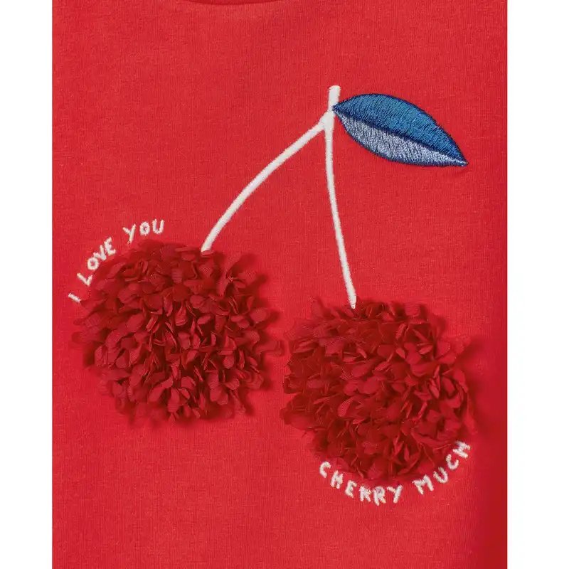 تی شرت آستین کوتاه دخترانه اچ اند ام مدل 0796555006