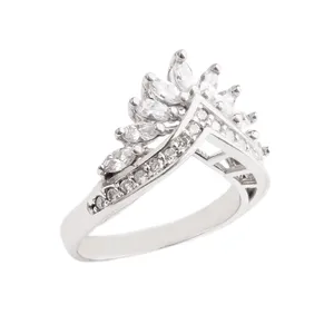 انگشتر نقره زنانه مدل 21674