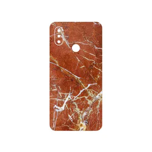 MAHOOT Red Marble Cover Sticker for Xiaomi Mi 8