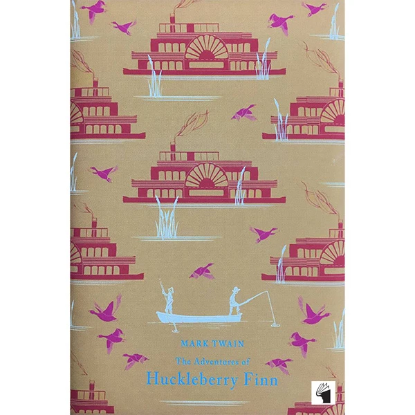 کتاب the adventure of huckleberry finn اثر mark twain انتشارات معیار علم