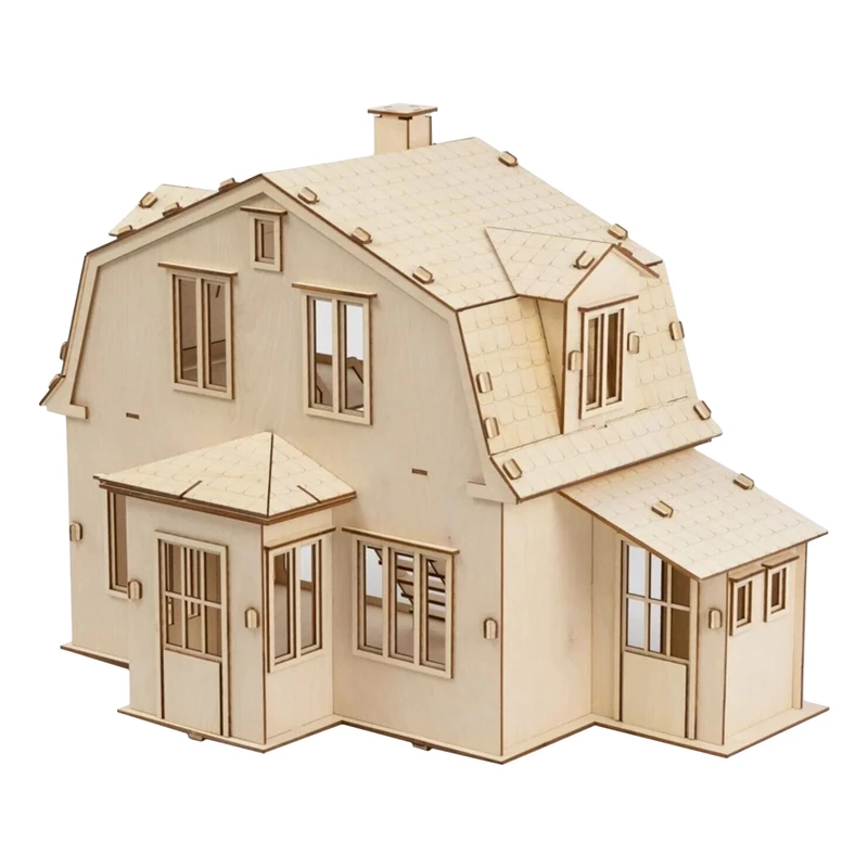 ساختنی مدل ماکت چوبی خانه کد M119