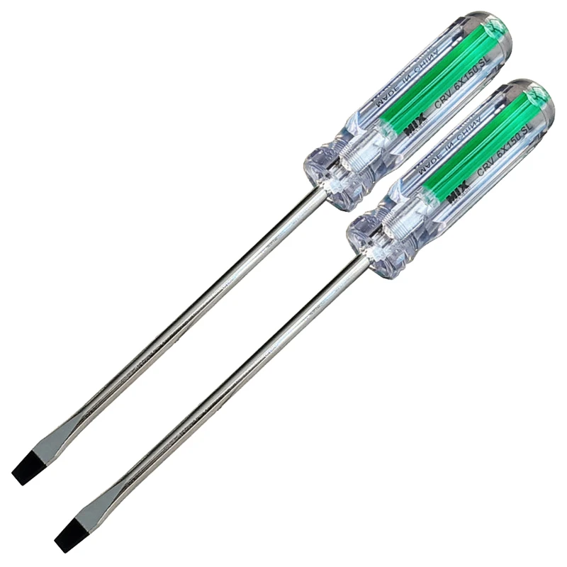 پیچ گوشتی دوسو میکس مدل AT - 6x150 مجموعه 2 عددی