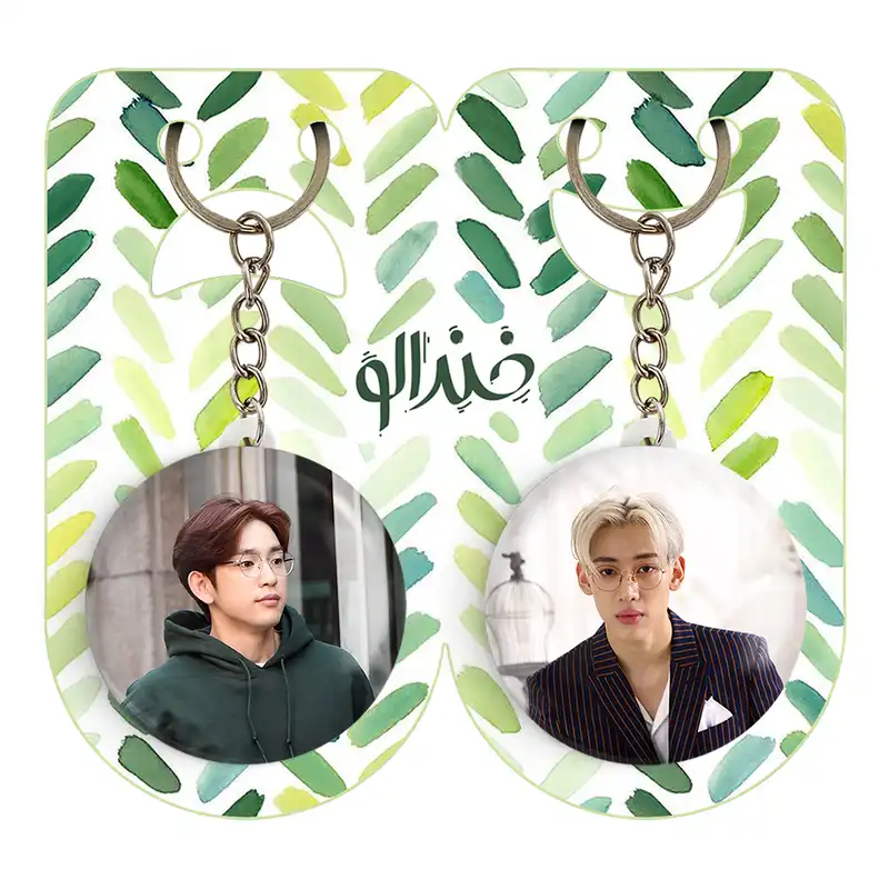 جاکلیدی خندالو مدل بم بم گروه گات سون GOT7 کد 2092620930 مجموعه 2 عددی