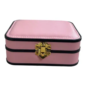 جعبه جواهرات مدل چرمی قفل دار