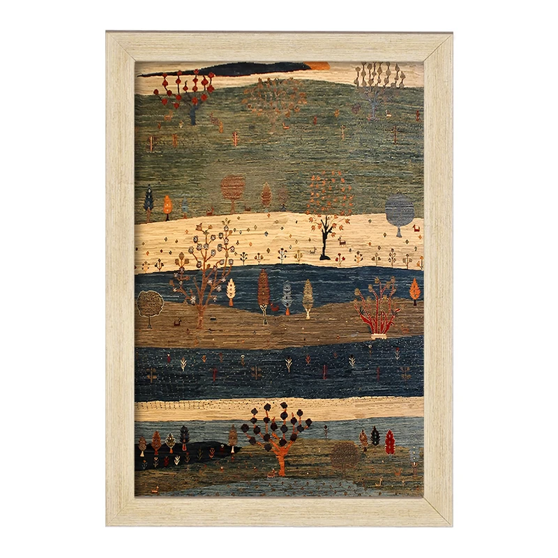 تابلو خندالو مدل پترن فرش کد F6375