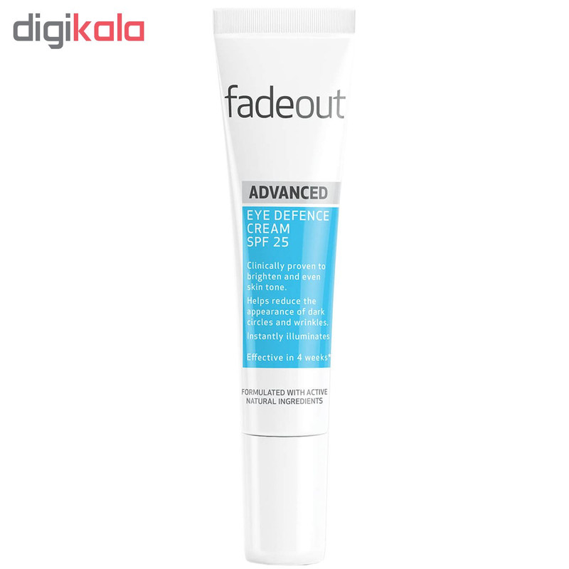 کرم ضد چروک و روشن کننده دور چشم فیداوت با SPF25 مدل WHITENING حجم 15 میلی لیتر کرم ضد چروک و روشن کننده دور چشم فیداوت با SPF25 مدل WHITENING حجم 15 میلی لیتر