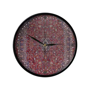 ساعت دیواری مدوپد طرح فرش کاشان مدل C-Kashan01