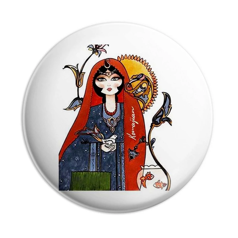  مگنت پرمانه طرح سنتی کد pmag.5954