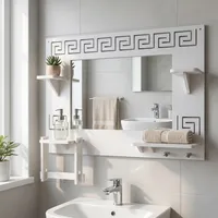  آینه سرویس بهداشتی خونه خاص مدل Versace