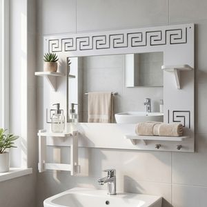 آینه سرویس بهداشتی خونه خاص مدل Versace