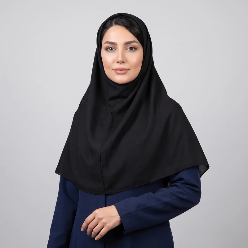مقنعه بروجرد کد M-0022 سایز 90 سانتی متر