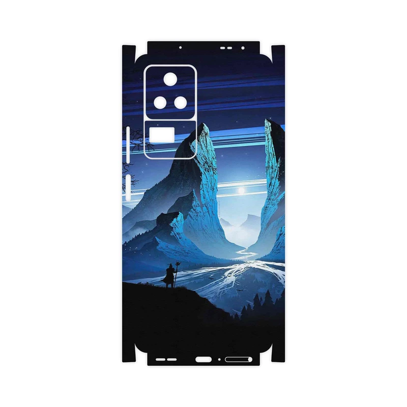 برچسب پوششی ماهوت مدل Blue Mountains Digital Art-FullSkin مناسب برای گوشی موبایل شیائومی Poco F4 5G