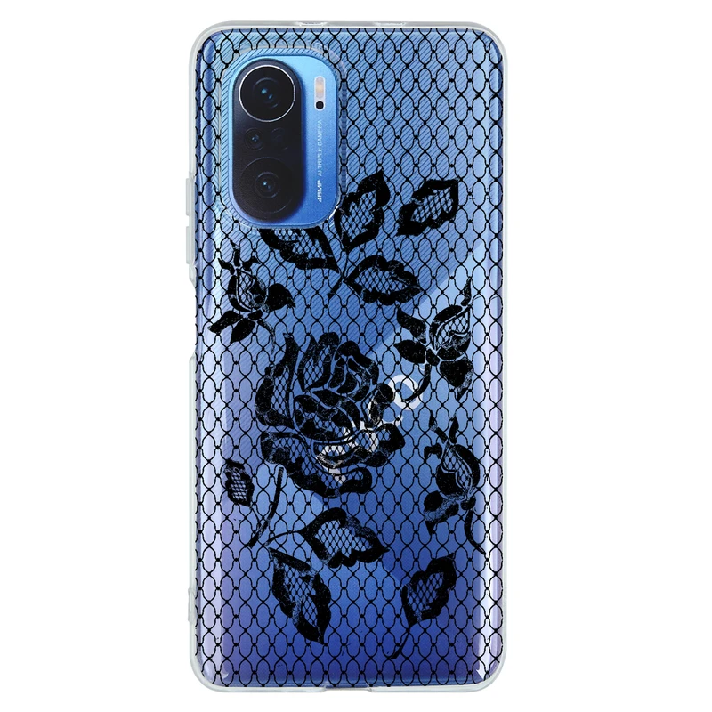 کاور مگافون طرح گل مدل C43-B مناسب برای گوشی موبایل شیائومی Poco F3 