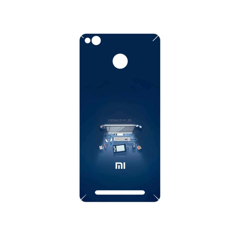برچسب پوششی ماهوت مدل Programming 3 مناسب برای گوشی موبایل شیائومی Redmi 3 Pro
