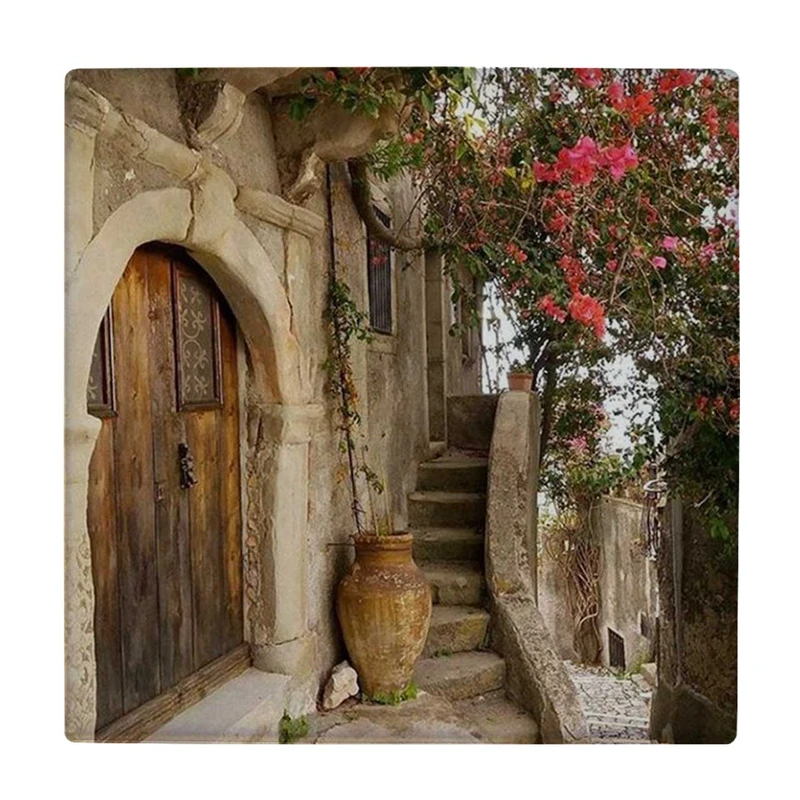 زیر لیوانی طرح خانه قدیمی کد    3864888_1988