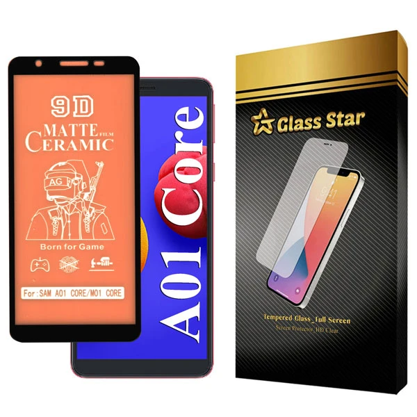 محافظ صفحه نمایش سرامیک مات گلس استار مدل CAGA مناسب برای گوشی موبایل سامسونگ Galaxy A01 Core