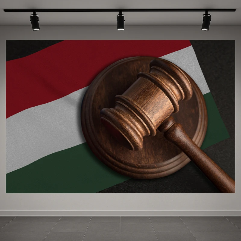 تابلو بوم طرح مخمل قانون مدل عدالت کد AR3060084