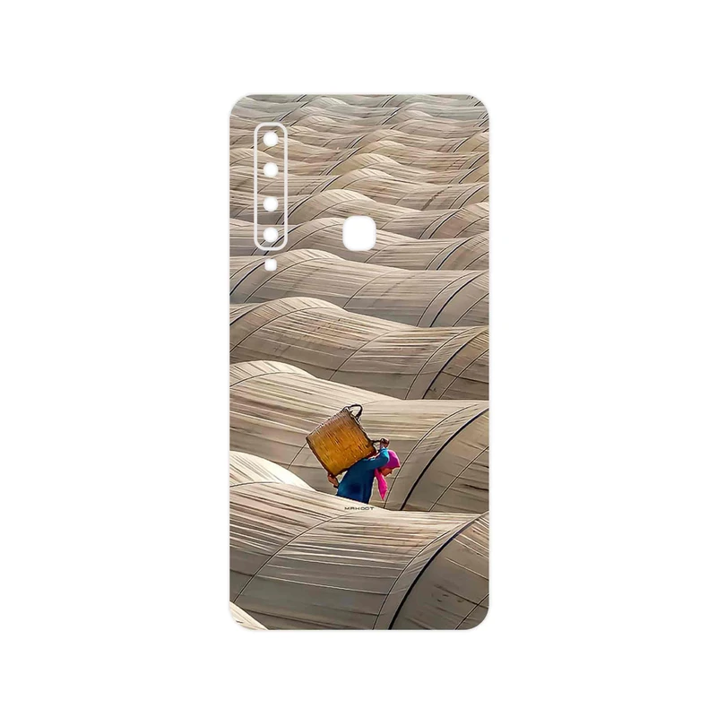 برچسب پوششی ماهوت مدل Strawberry Greenhouses مناسب برای گوشی موبایل سامسونگ Galaxy A9 2018