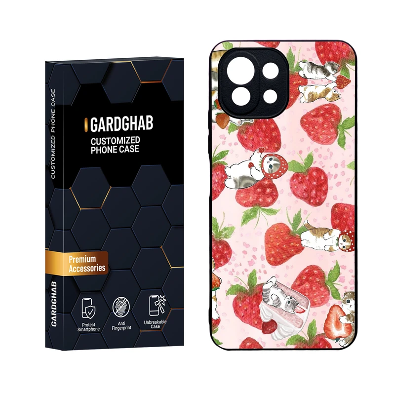 کاور گارد قاب مدل دورژله ای فانتزی مناسب برای گوشی موبایل شیائومی Mi 11 Lite 4G / 5G