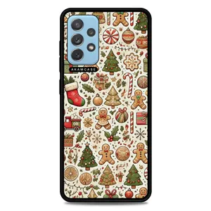 AKAM AMC-WSGA72-CHRISTMAS-21 Cover For Samsung Galaxy A72