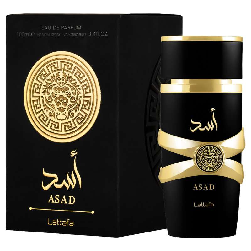 ادو پرفیوم مردانه لطلفه مدل ASAD حجم 100 میلی لیتر ادو پرفیوم مردانه لطلفه مدل ASAD حجم 100 میلی لیتر