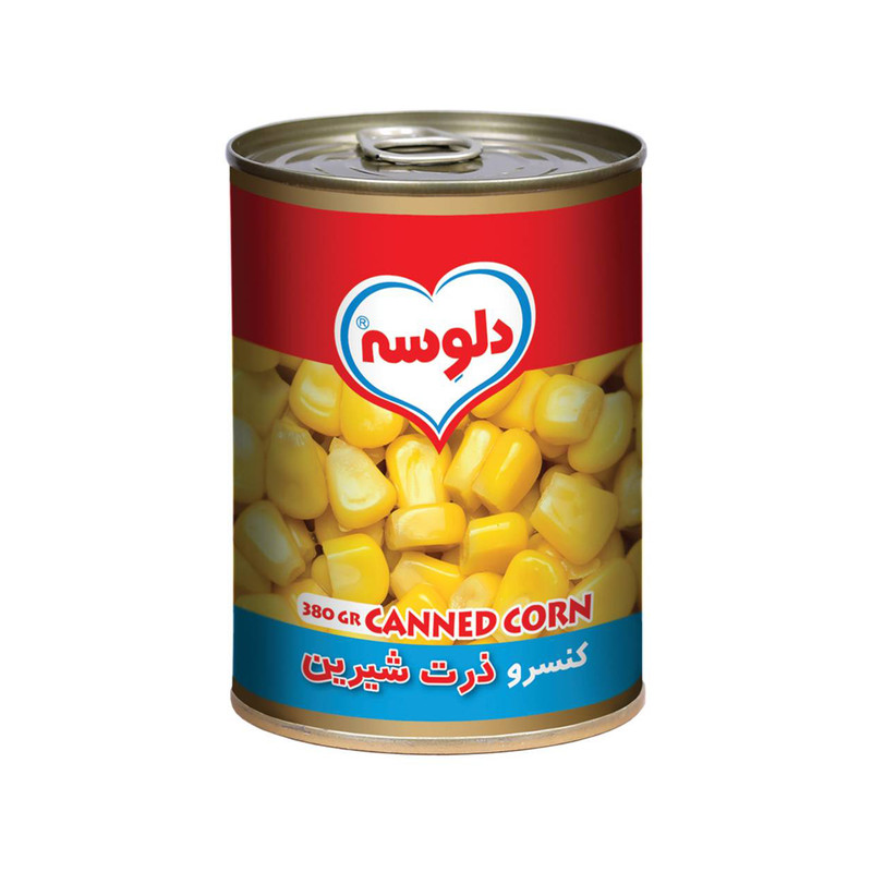 کنسرو ذرت شیرین دلوسه - 400 گرم