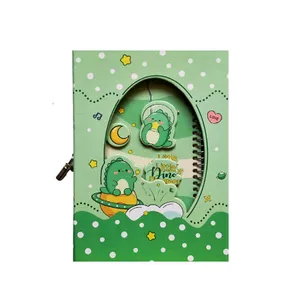 دفتر خاطرات 80 برگ سویل مدل دایناسور و ماه و ستاره کد 8681