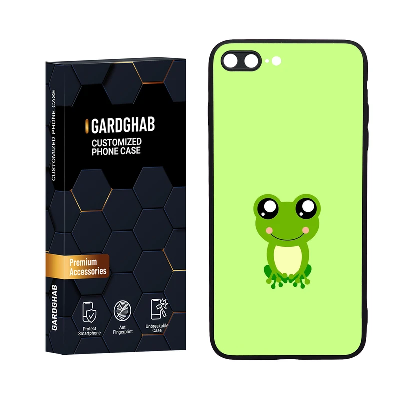 کاور گارد قاب مدل دورژله ای فانتزی مناسب برای گوشی موبایل اپل iPhone 7 Plus / 8 plus