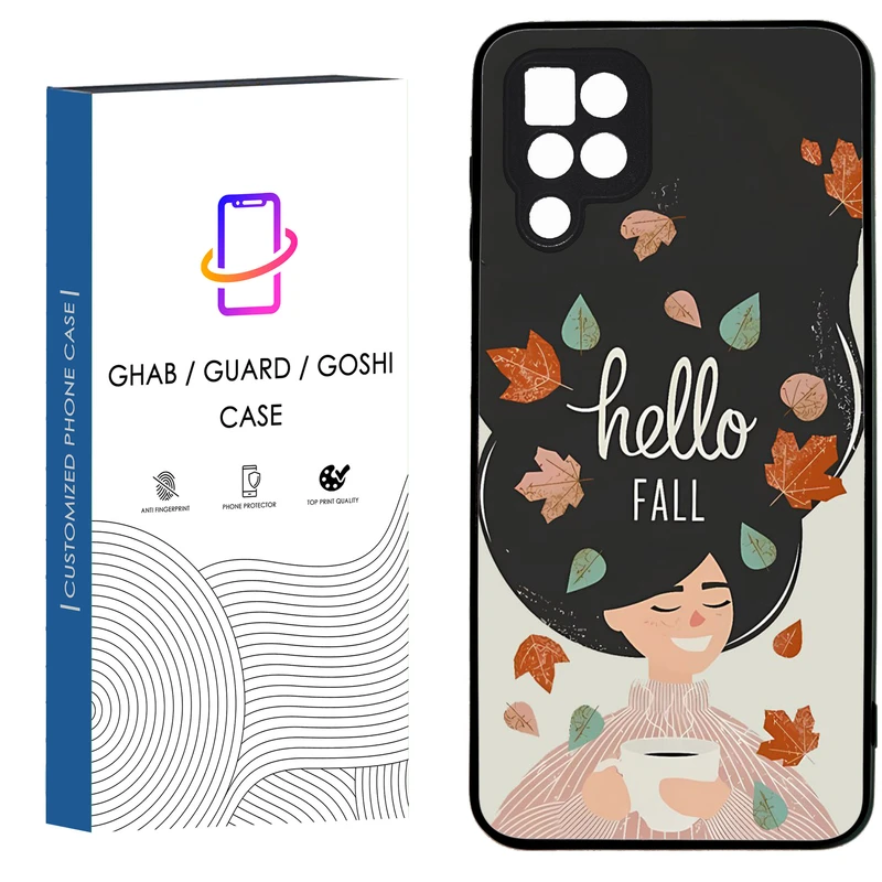 کاور قاب گارد گوشی طرح دخترانه کد 22 - TPU مناسب برای گوشی موبایل سامسونگ Galaxy A12