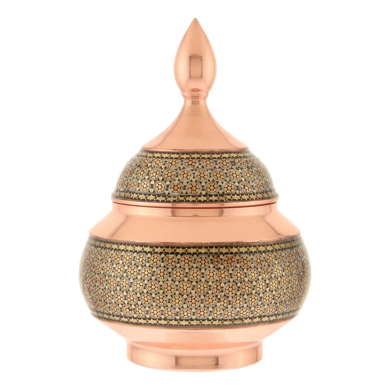 قندان خاتم کاری کد 17