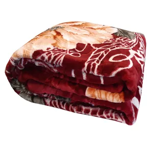 پتو شادیلون مدل چیکا طرح گل سایز 160x220 سانتی متر