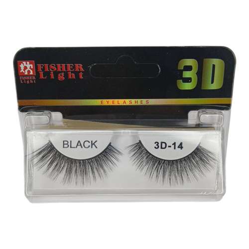 مژه مصنوعی فیشر لایت مدل 3D کد 14