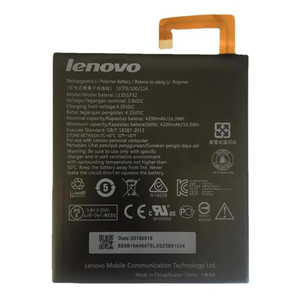 باتری تبلت مدل l13d1p32 ظرفیت 4290 میلی امپر ساعت مناسب برای تبلت لنوو A5500