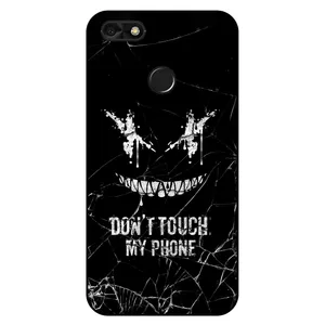 Megafone Dont touch my phone 1884 Cover For Huawei Y6 Pro 2017