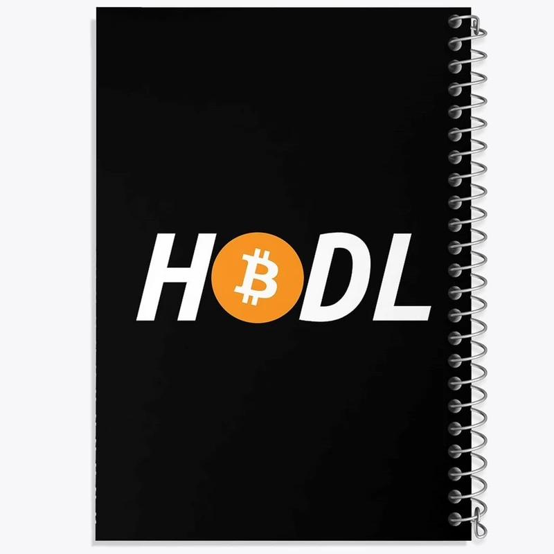 دفتر مشق 100 برگ خندالو طرح ارز دیجیتال بیت کوین کد 10867